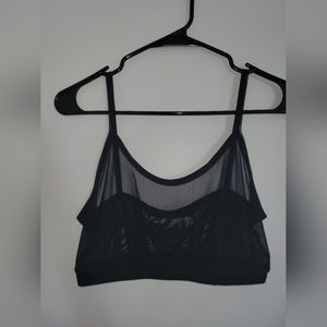 FOXBLOOD Mesh Scoop Bralette